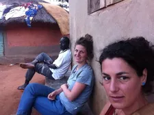 Relaxing in the village